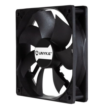 Unykach Server Ventilador 120mm de Doble Bola - Velocidad Max. 1800rpm